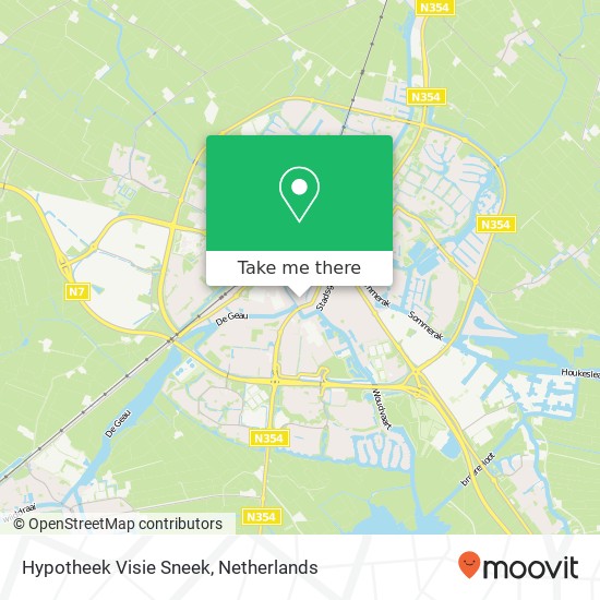 Hypotheek Visie Sneek map