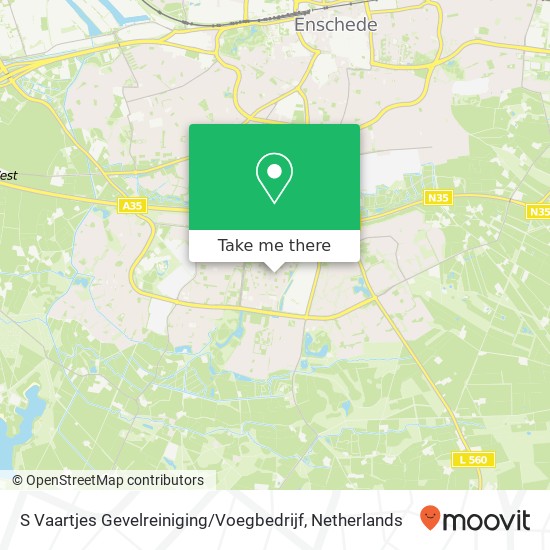 S Vaartjes Gevelreiniging / Voegbedrijf map