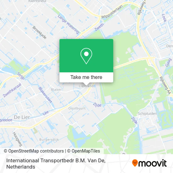 Internationaal Transportbedr B.M. Van De map