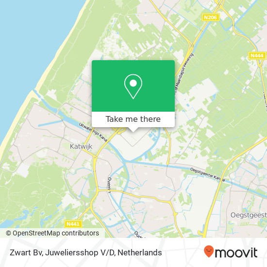 Zwart Bv, Juweliersshop V/D map