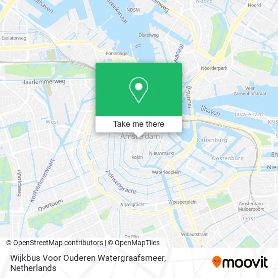 Wijkbus Voor Ouderen Watergraafsmeer Karte