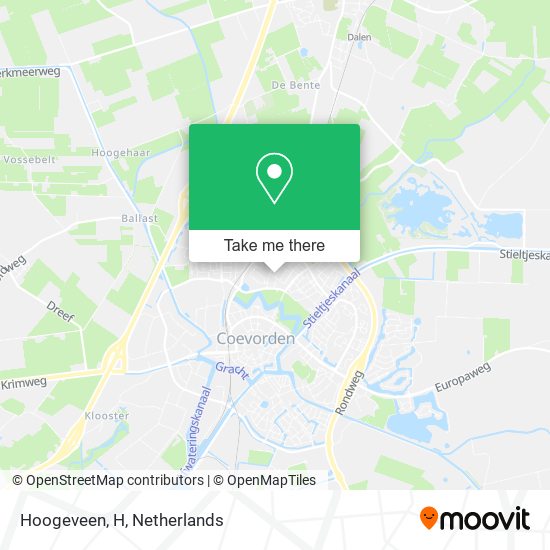 Hoogeveen, H Karte