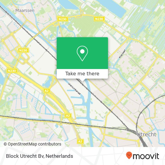 Block Utrecht Bv map