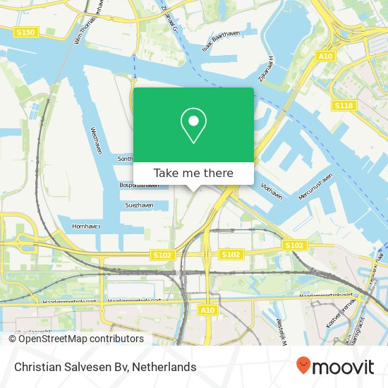 Christian Salvesen Bv map