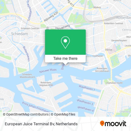 European Juice Terminal Bv map