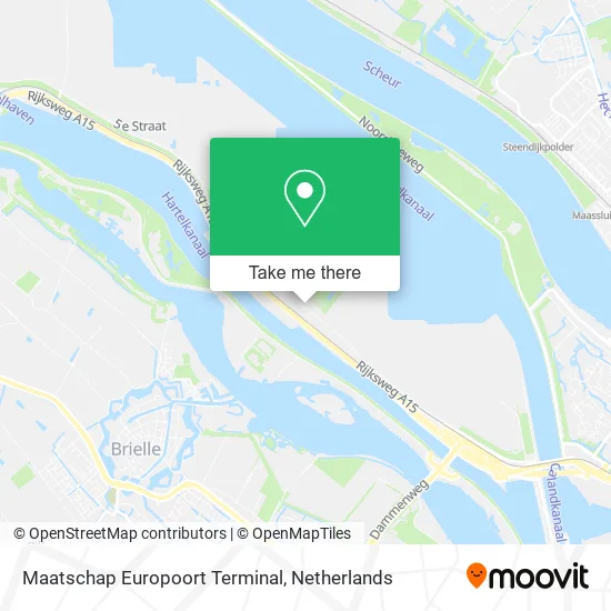 Maatschap Europoort Terminal map