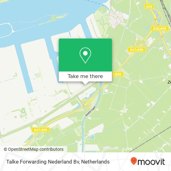 Talke Forwarding Nederland Bv map