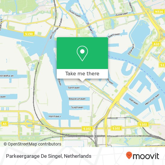 Parkeergarage De Singel map