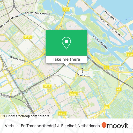 Verhuis- En Transportbedrijf J. Eikelhof map