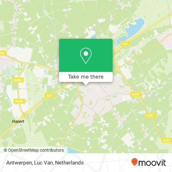 Antwerpen, Luc Van map