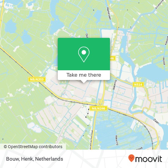 Bouw, Henk map