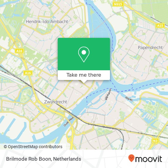 Brilmode Rob Boon map