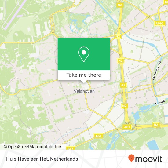 Huis Havelaer, Het map