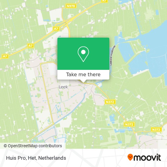 Huis Pro, Het map