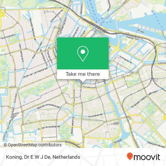 Koning, Dr E W J De map