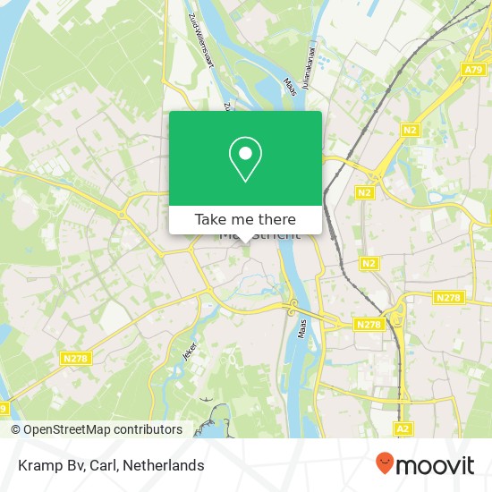 Kramp Bv, Carl map