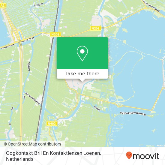 Oogkontakt Bril En Kontaktlenzen Loenen map