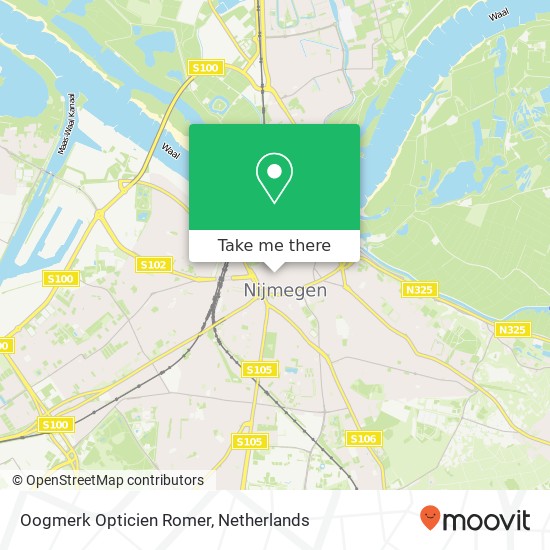 Oogmerk Opticien Romer map