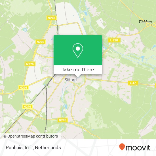 Panhuis, In 'T map