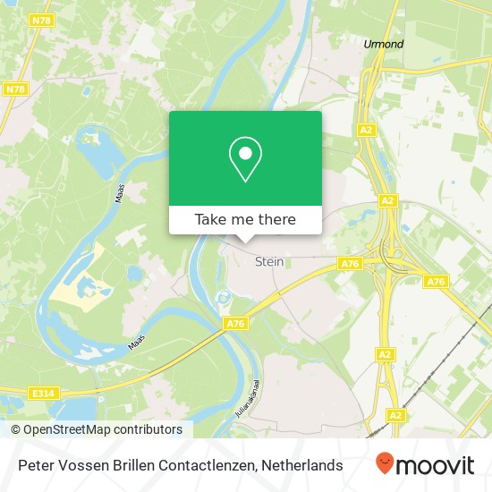 Peter Vossen Brillen Contactlenzen map