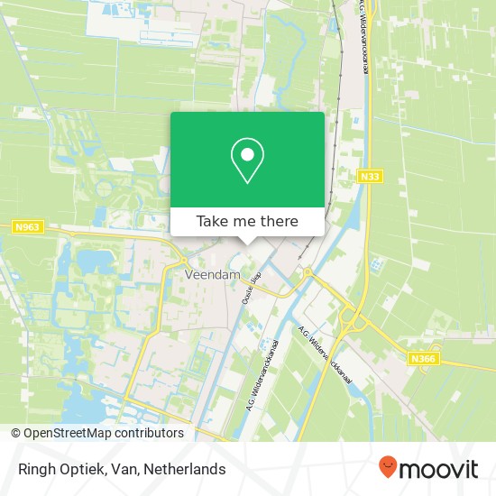 Ringh Optiek, Van map