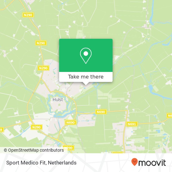 Sport Medico Fit map