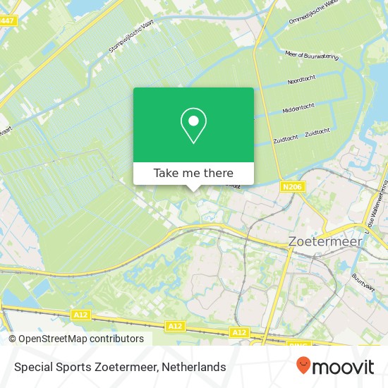 Special Sports Zoetermeer map