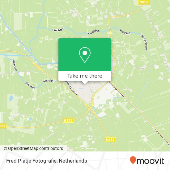 Fred Platje Fotografie map