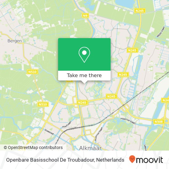 Openbare Basisschool De Troubadour map