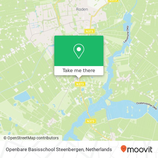 Openbare Basisschool Steenbergen map