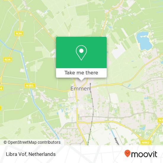 Libra Vof map