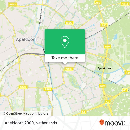 Apeldoorn 2000 Karte