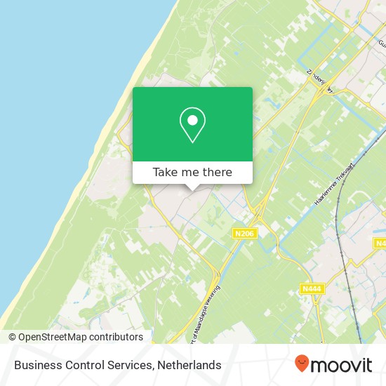 Business Control Services map