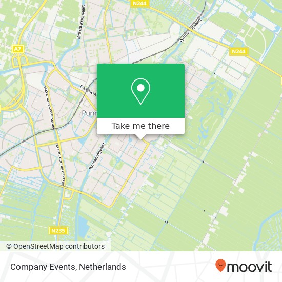 Company Events map