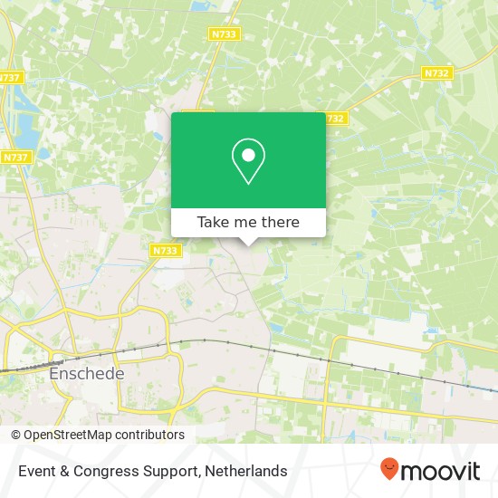 Event & Congress Support map