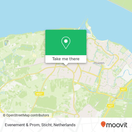 Evenement & Prom, Sticht map