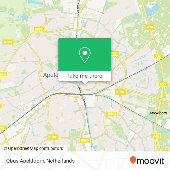 Qbus Apeldoorn map