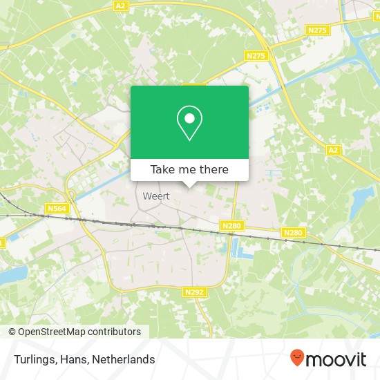 Turlings, Hans map