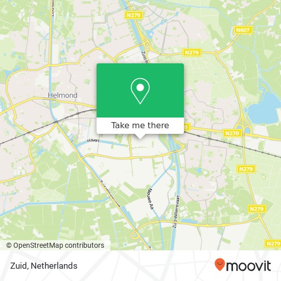 Zuid map