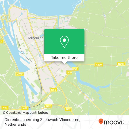 Dierenbescherming Zeeuwsch-Vlaanderen map