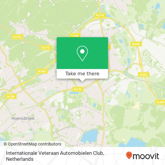 Internationale Veteraan Automobielen Club map