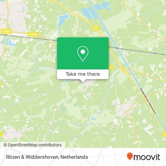 Ritzen & Widdershoven map