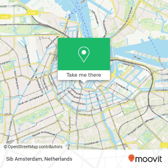 Sib Amsterdam map