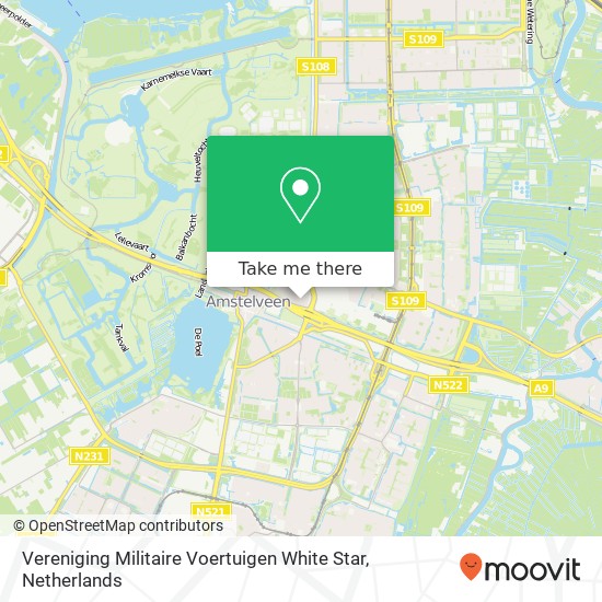 Vereniging Militaire Voertuigen White Star map