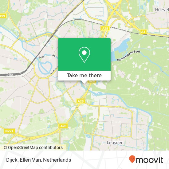 Dijck, Ellen Van map