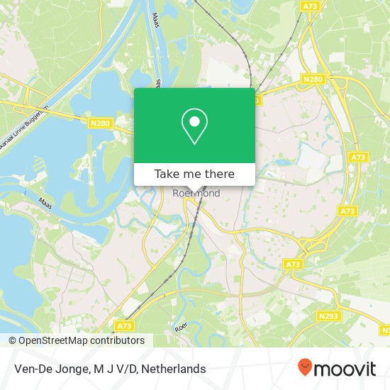 Ven-De Jonge, M J V/D map