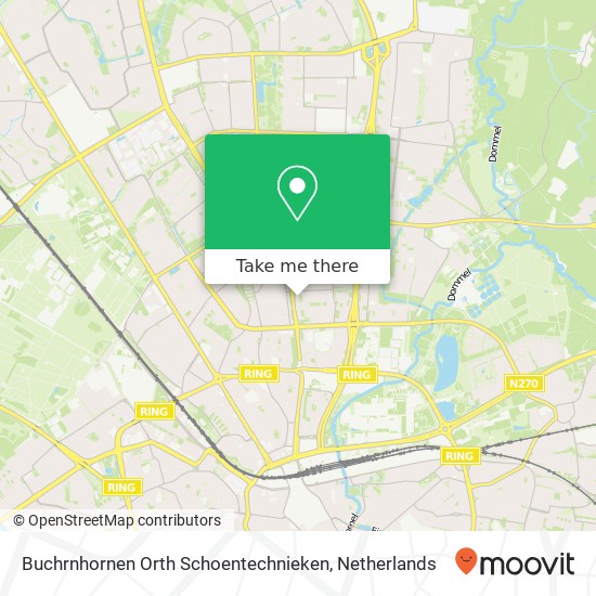 Buchrnhornen Orth Schoentechnieken map