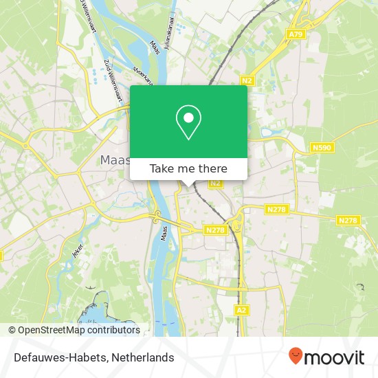 Defauwes-Habets map