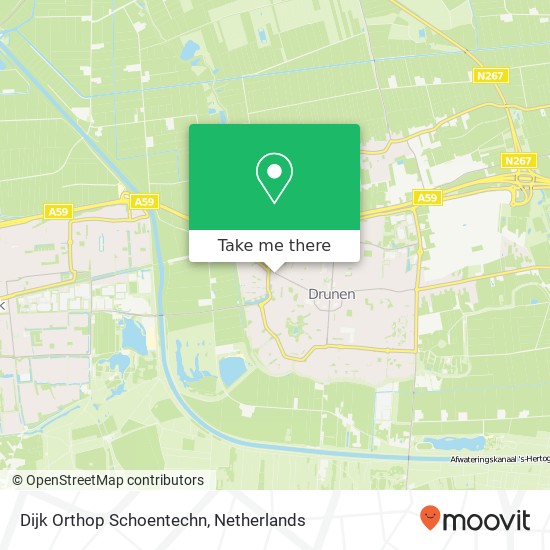 Dijk Orthop Schoentechn map