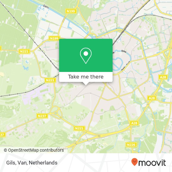 Gils, Van map